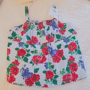 Janie and Jack Floral Top